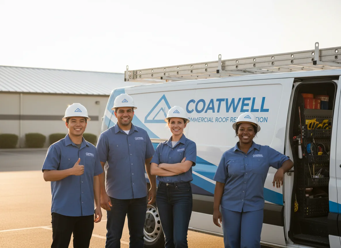 Commercial roof coating company in Center, ND